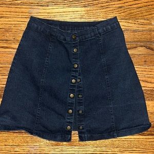 Forever 21 denim skirt